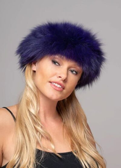 Elivira Fox Headband in Purple color